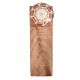 2 Pieces Pink Wheel Flower Ceramic Wooden Door Stopper